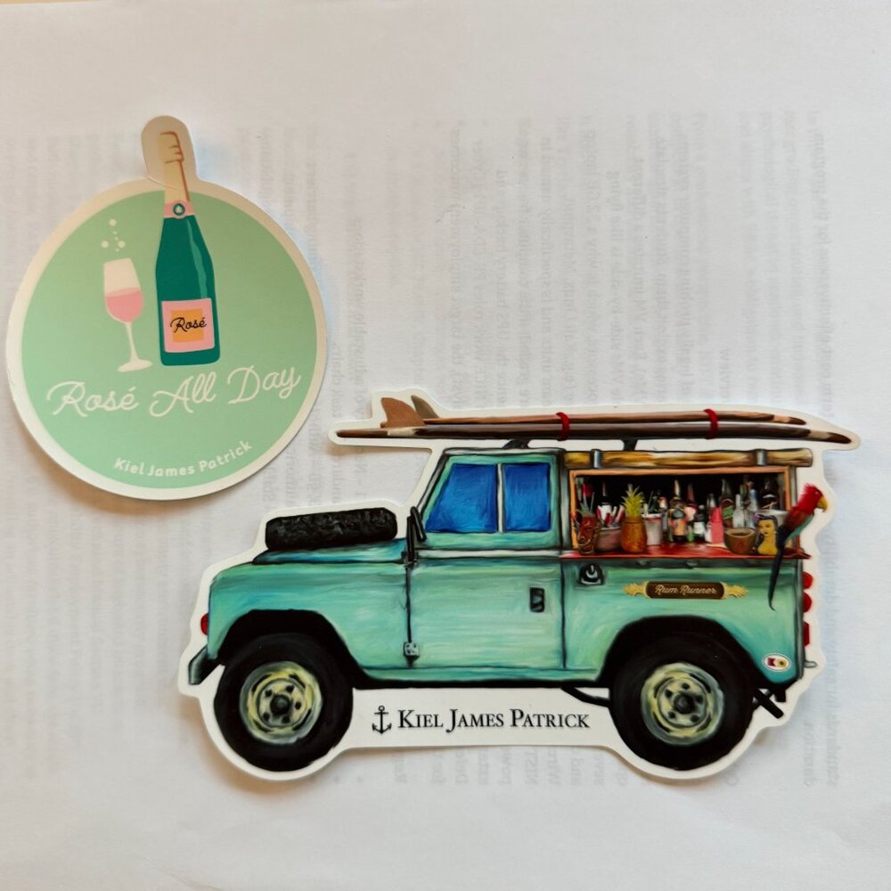 Kiel James Patrick Collectible Stickers- New